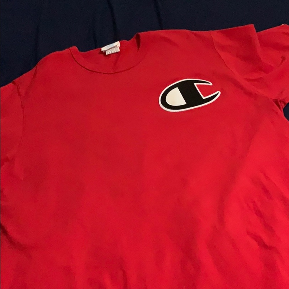 Champion Embroidered logo Tee
